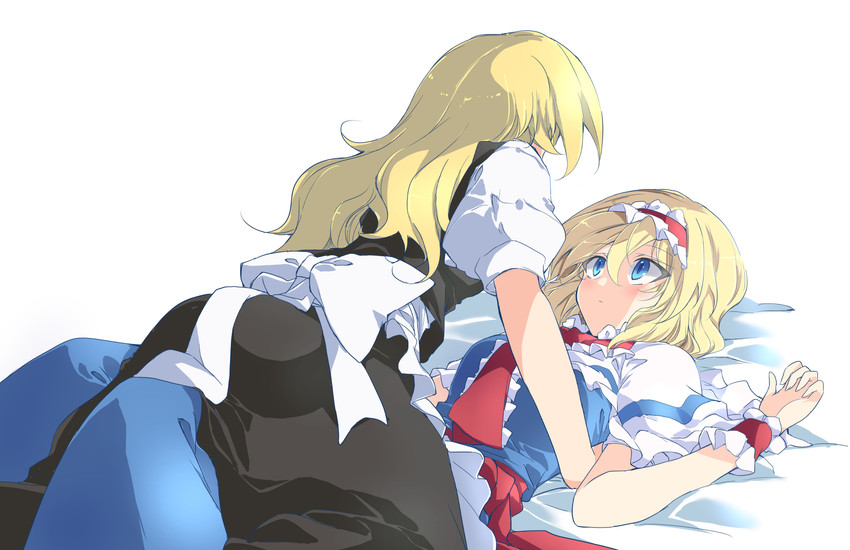 kirisame marisa and alice margatroid (touhou) drawn by ichimura_kanata