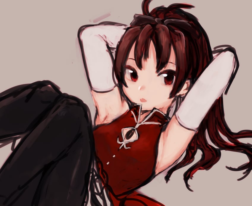 sakura kyoko (mahou shoujo madoka magica) drawn by ohtn_schneider