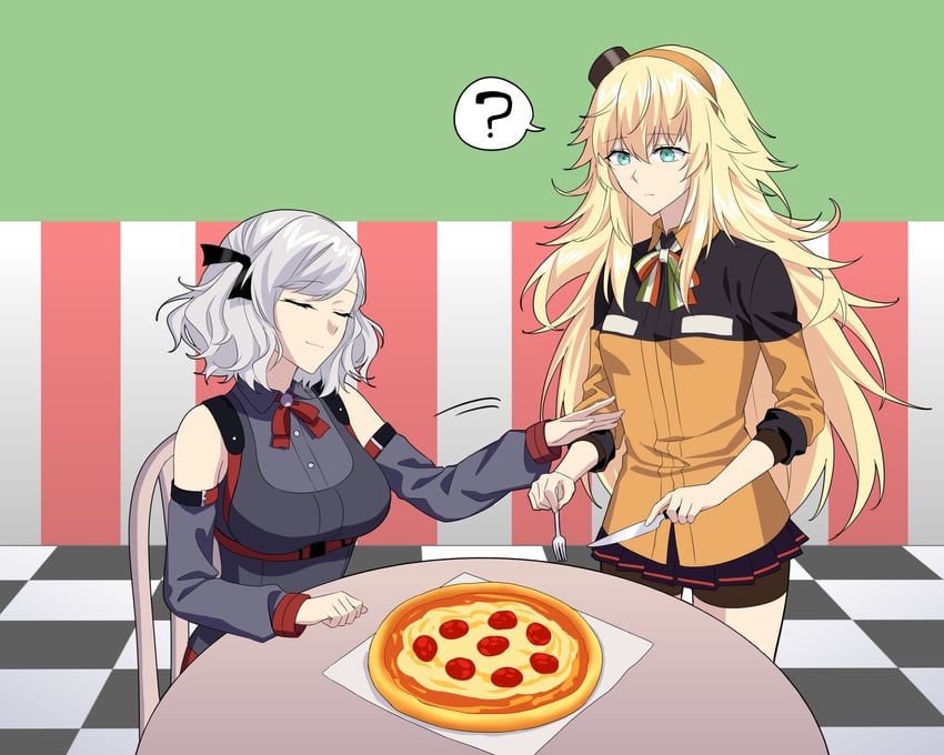 spas-12 and s.a.t.8 (girls' frontline) drawn by suprii