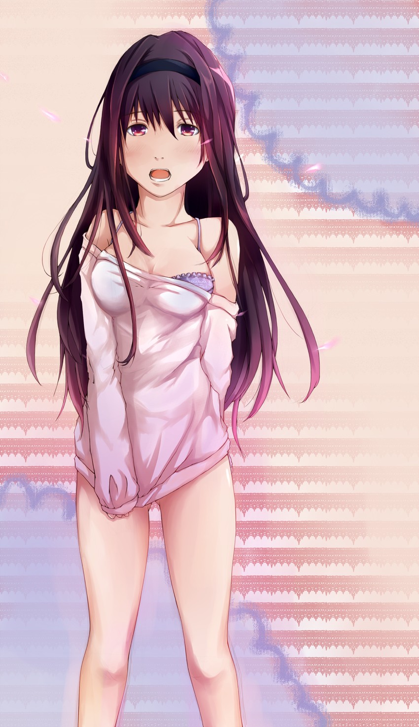 akemi homura (mahou shoujo madoka magica) drawn by jinguu_tsubame