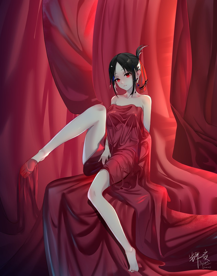 shinomiya kaguya (kaguya-sama wa kokurasetai ~tensai-tachi no renai zunousen~) drawn by omone_hokoma_agm