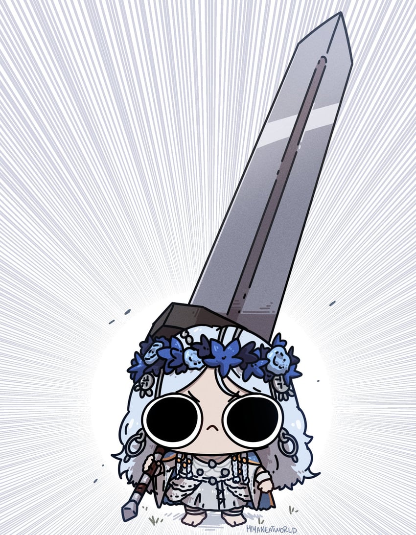 revenant (elden ring and 1 more) drawn by miyan_(oceanmaiden)