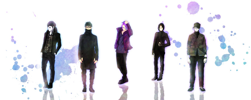 garry, sekomumasada sensei, the batter, suga koutarou, and noche (yume nikki and 4 more) drawn by sakusan_yousoeki