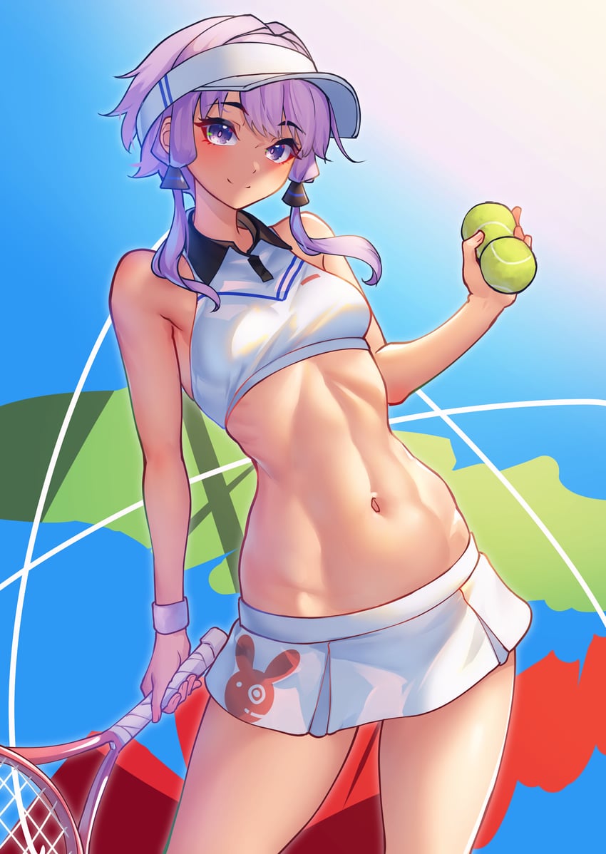 yuzuki yukari (voiceroid and 1 more) drawn by nicchi