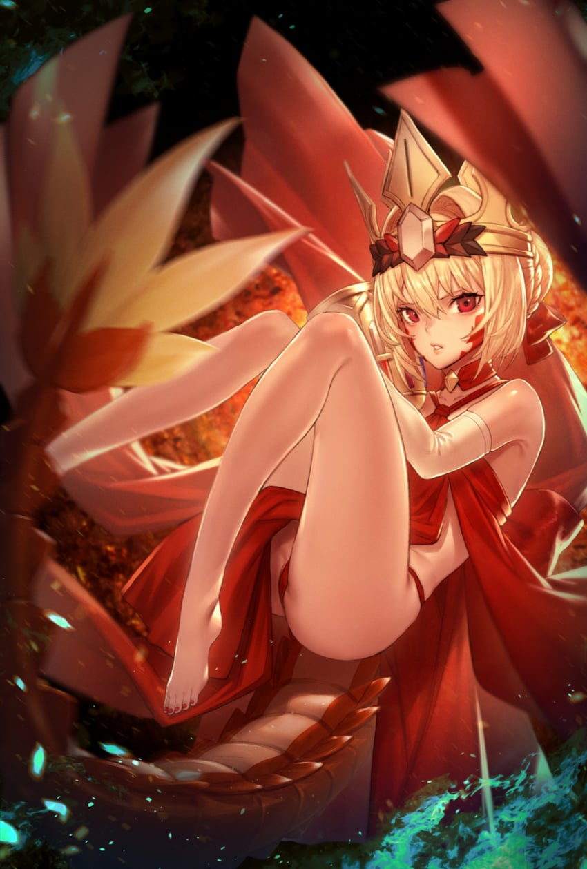 nero claudius and queen draco (fate and 1 more) drawn by relayrl
