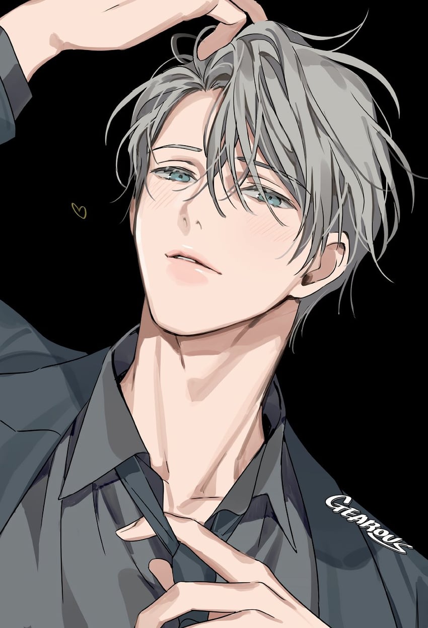 viktor nikiforov (yuri!!! on ice) drawn by gearous