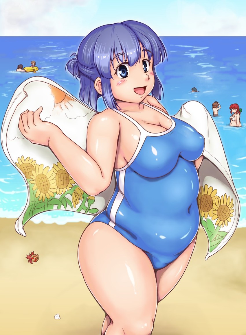 inamori futayo and fat step-sister (original) drawn by orizen