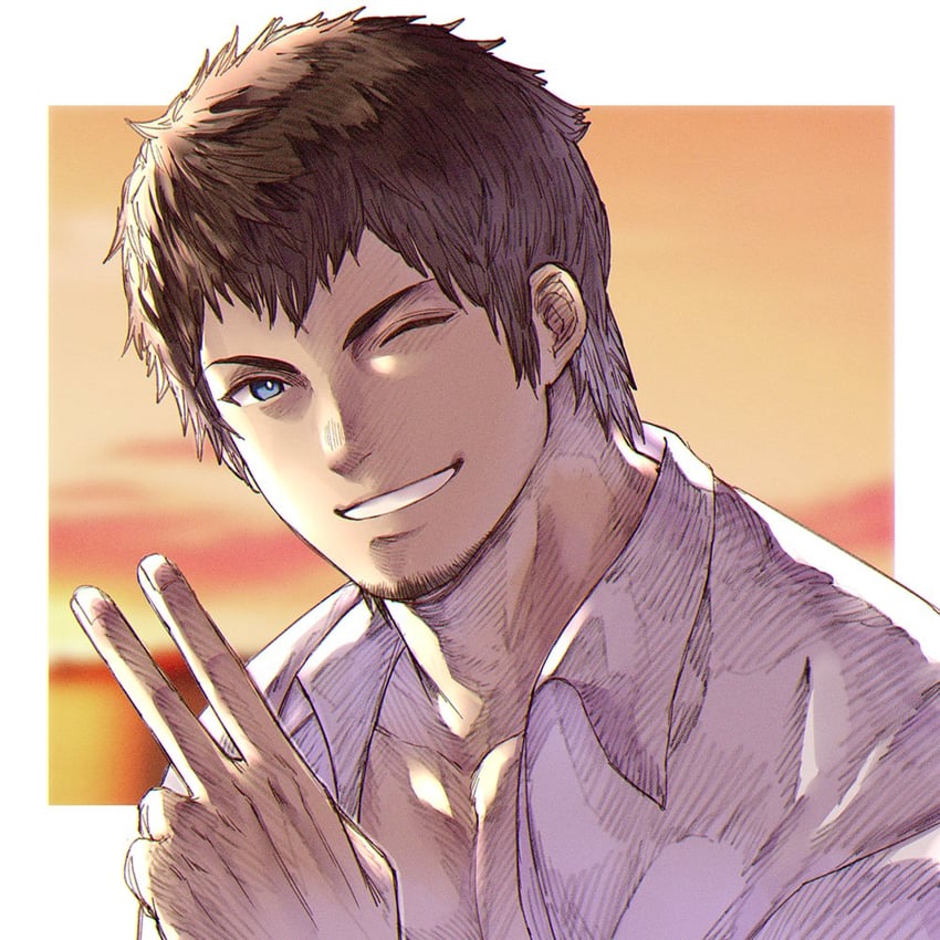ardbert hylfyst (final fantasy and 1 more) drawn by zanki