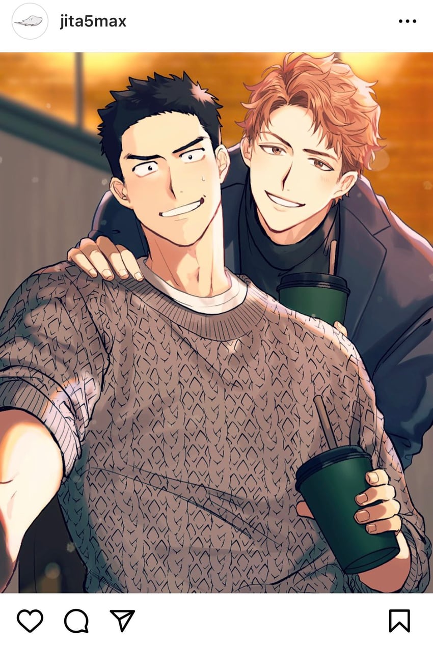 inukai and asuma (risky sugar spice) drawn by jita_(jita5max)