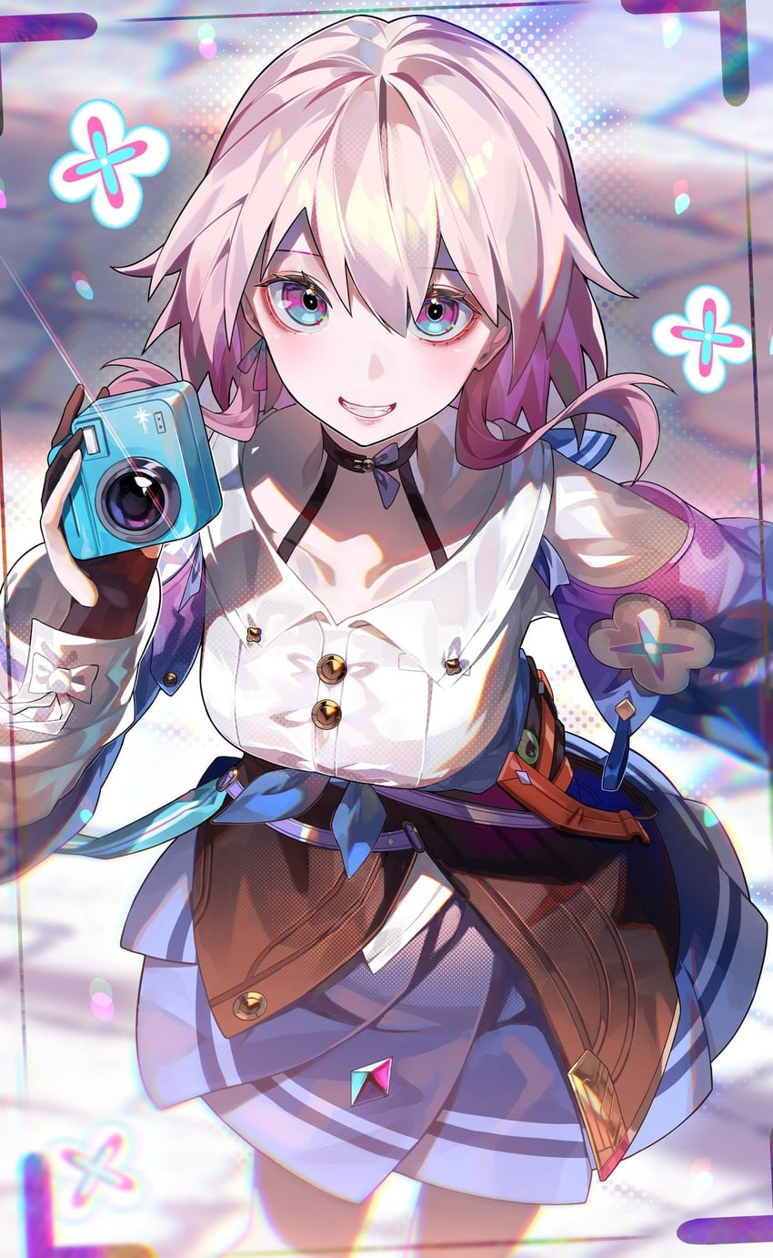march 7th (honkai and 1 more) drawn by hiro_(yoshi_chan)