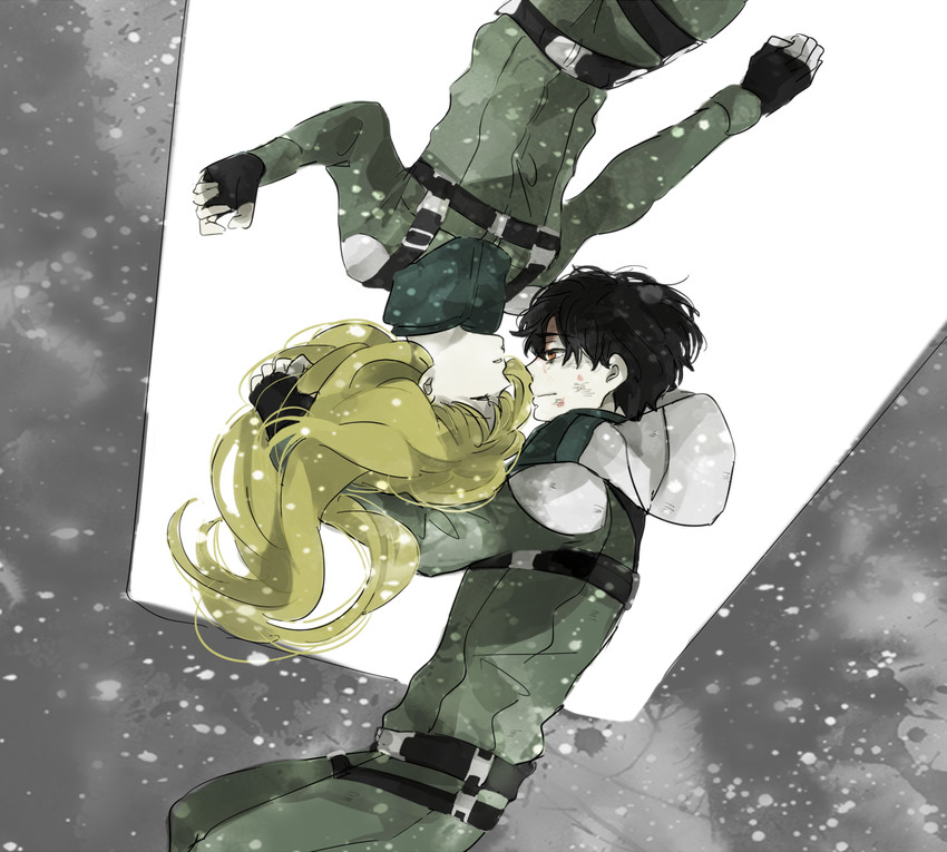 kaizuka inaho and asseylum vers allusia (aldnoah.zero) drawn by robomi