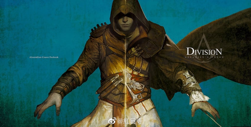 assassin's creed drawn by elna