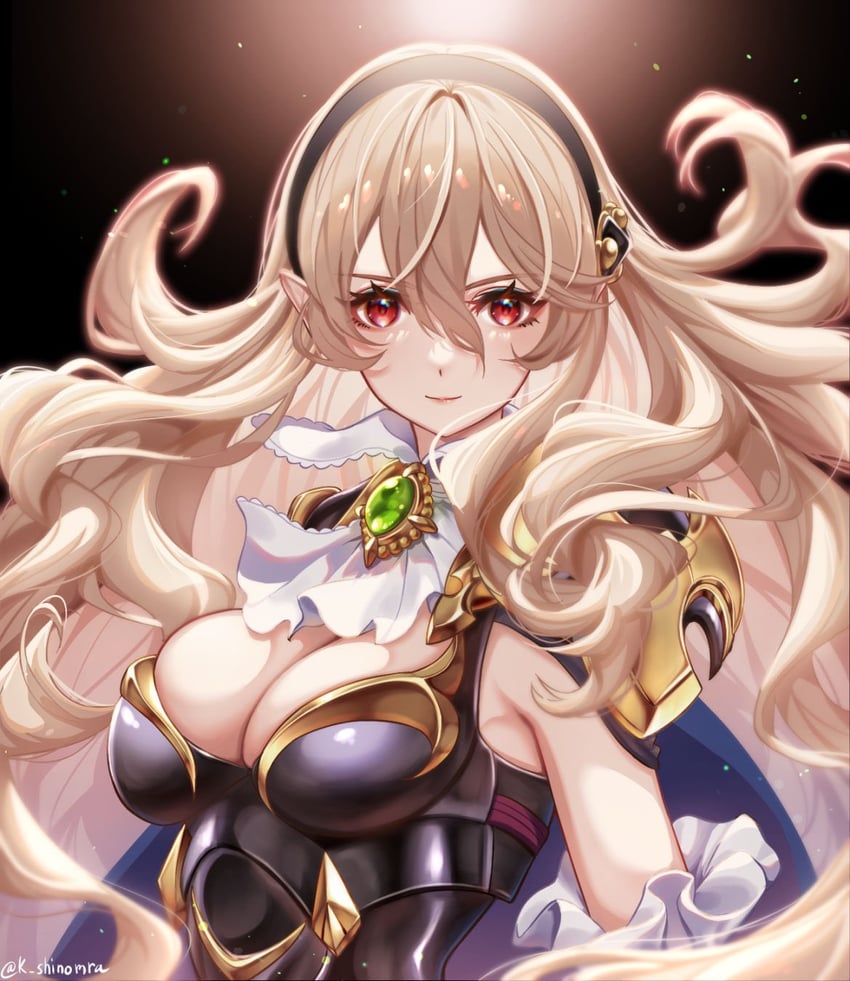 female corrin (fire emblem and 2 more) drawn by karashino