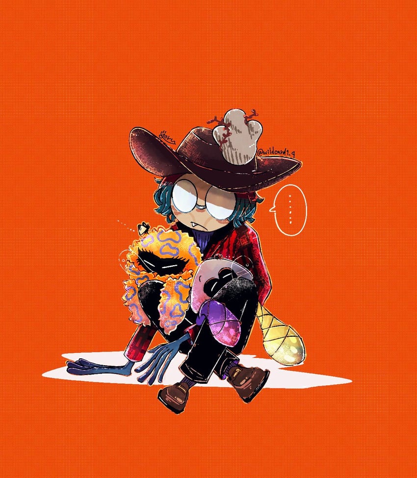 tao blu, yoko, and tosh (splatoon and 1 more) drawn by wildcard1_4