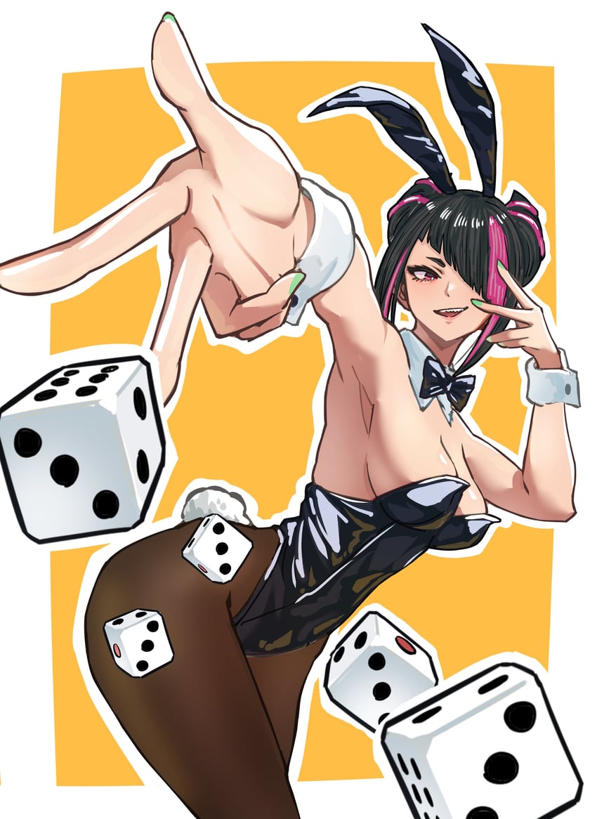 han juri (street fighter and 1 more) drawn by ap_cammy