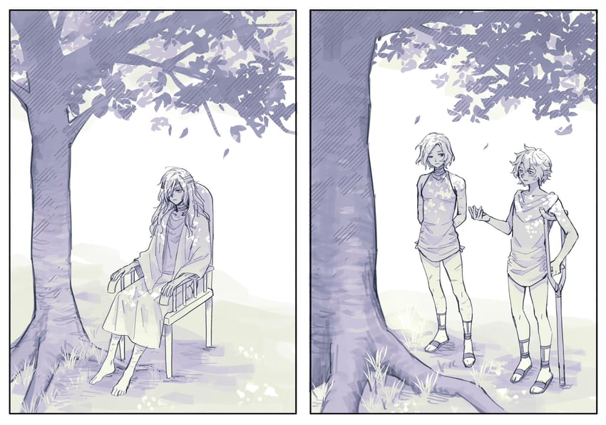 mithrun and mithrun's brother (dungeon meshi) drawn by norinorirandom