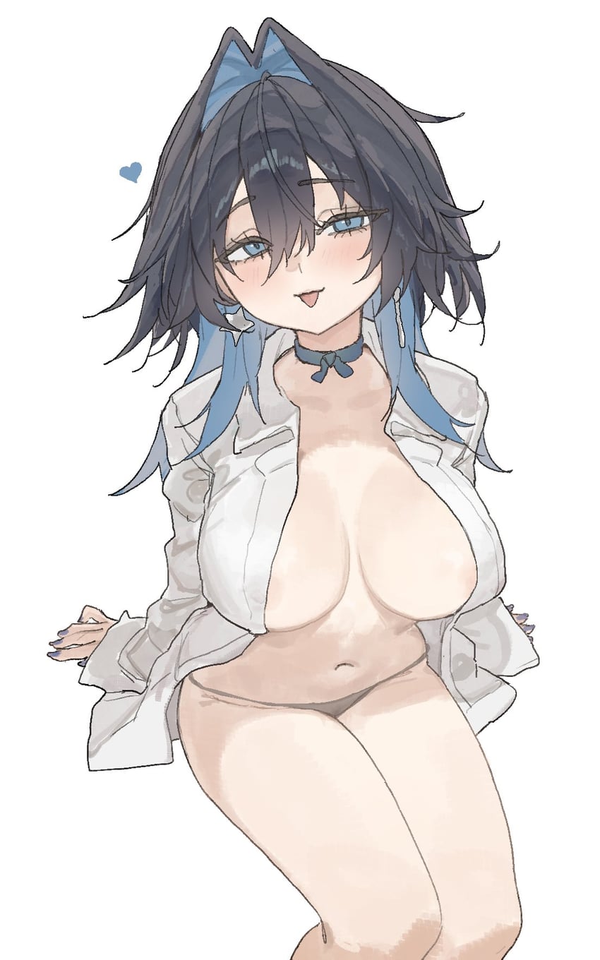 ouro kronii (hololive and 1 more) drawn by arch_05x
