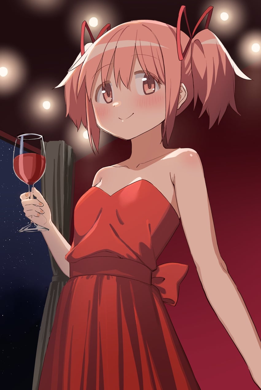 kaname madoka (mahou shoujo madoka magica) drawn by cocoa_(ultra_mdk)