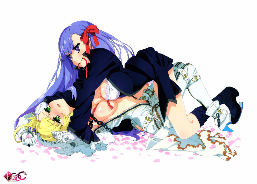 bb and nero claudius (fate and 2 more) drawn by takiyama_masaaki