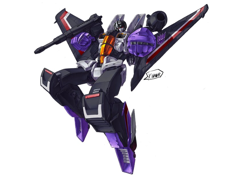 skywarp (transformers and 1 more) drawn by yinghawk