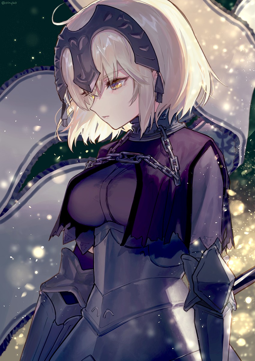 jeanne d'arc alter (fate and 1 more) drawn by ainy