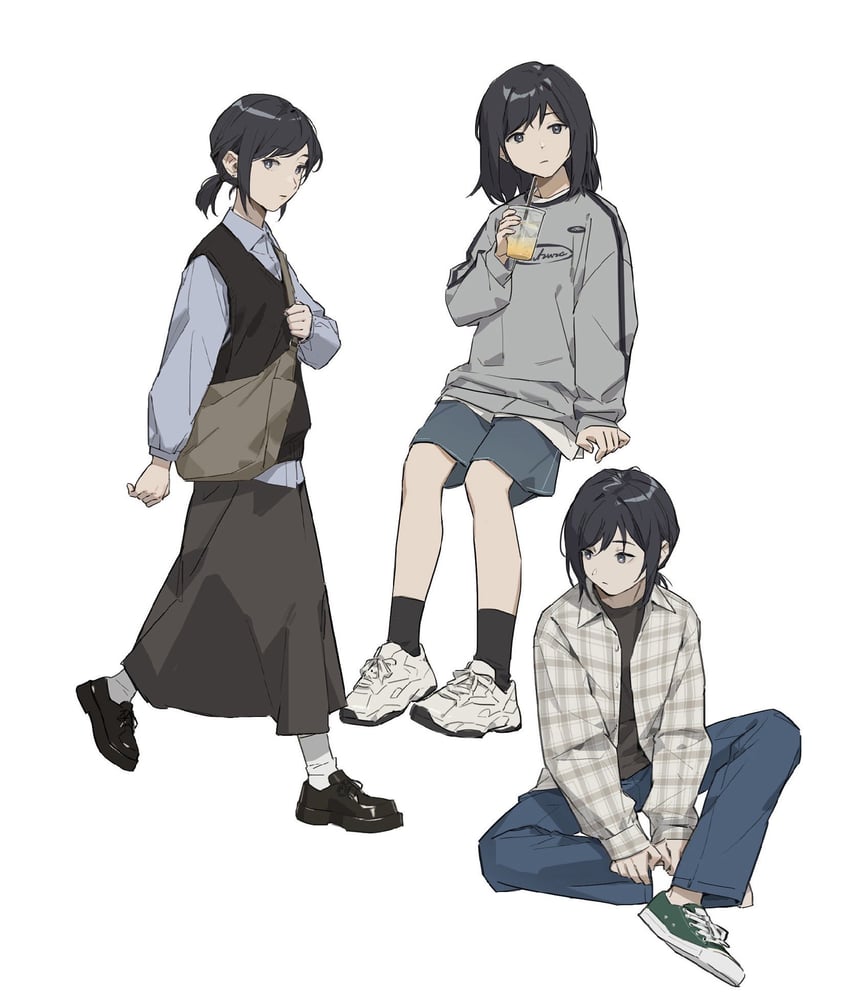 miyagi shiori (shuuniichido classmate wo kau hanashi) drawn by komerice_lo