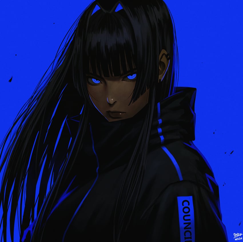 ouro kronii (hololive and 1 more) drawn by steb