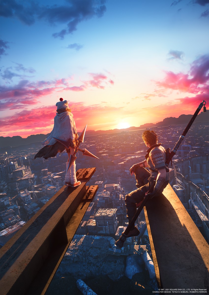 yuffie kisaragi and sonon kusakabe (final fantasy and 3 more)