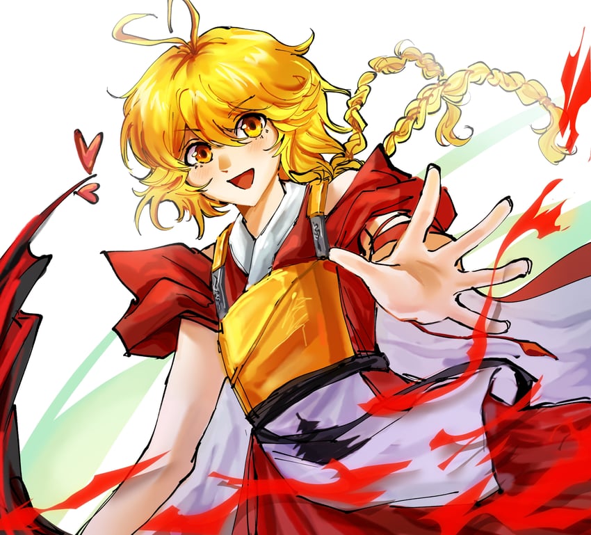 ooama no ake no mitori (len'en) drawn by otogisum3