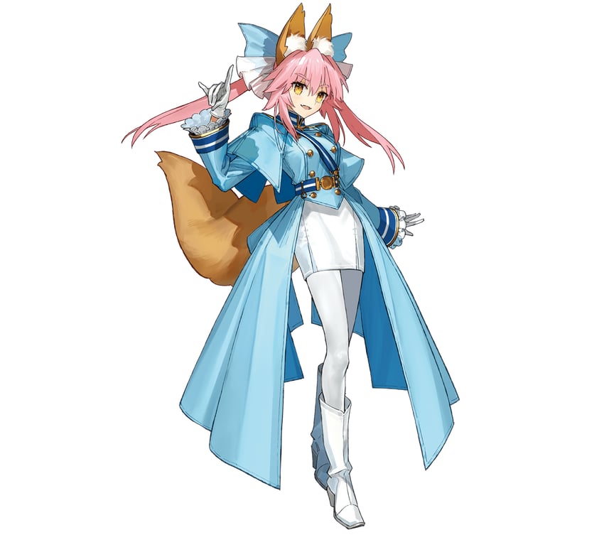 tamamo and tamamo no mae (fate and 1 more) drawn by wada_arco