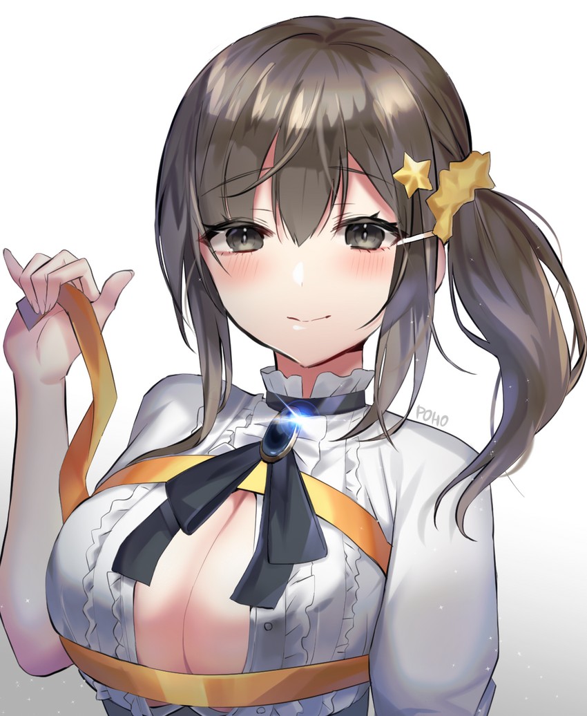 misaki (azur lane and 2 more) drawn by poho