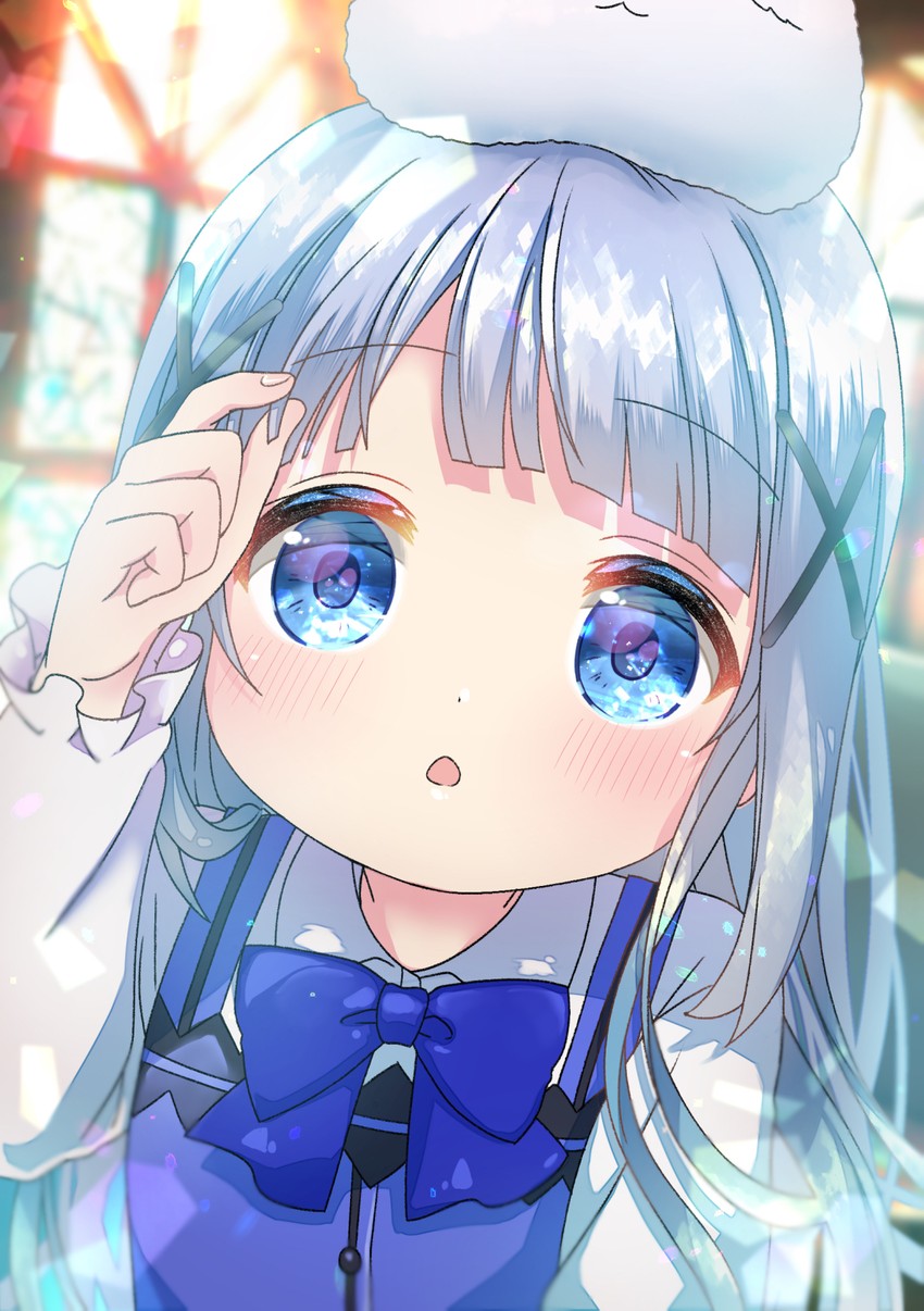 kafuu chino and tippy (gochuumon wa usagi desu ka?) drawn by chiy_(mochi_punin)