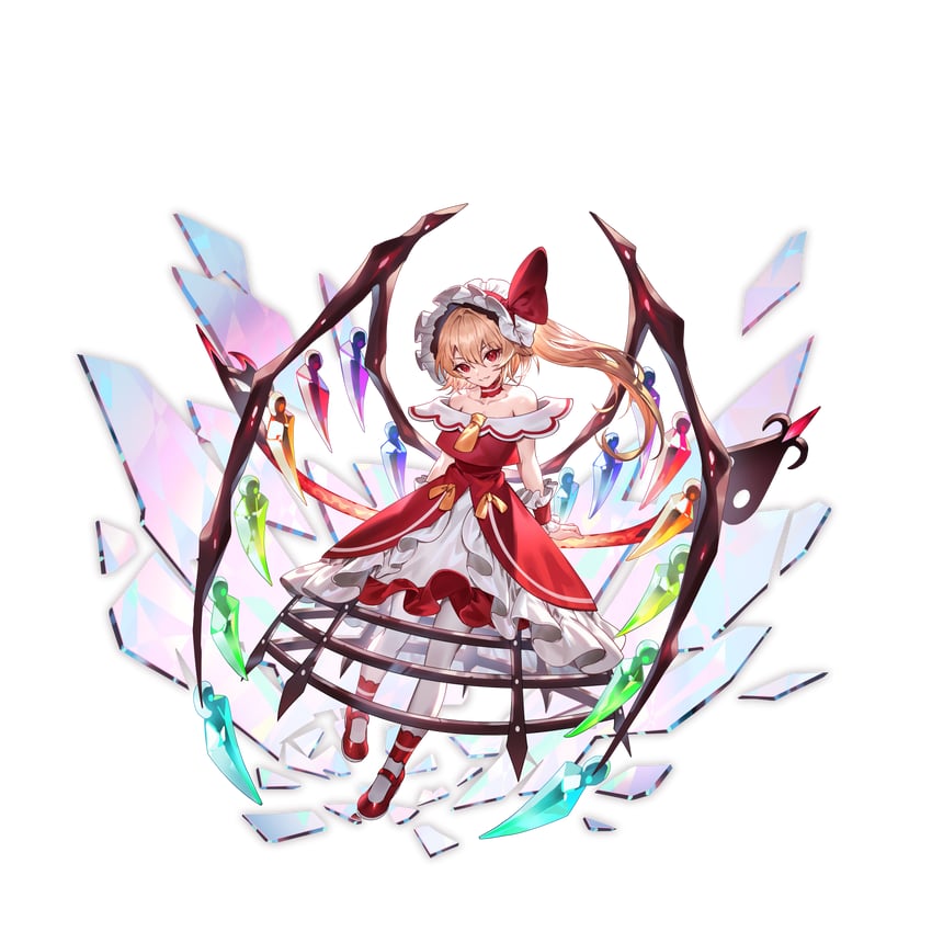 flandre scarlet (touhou and 1 more) drawn by u_u_zan
