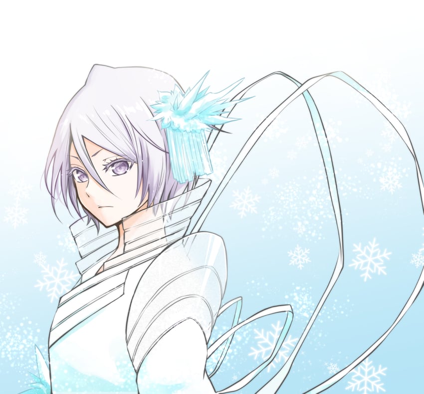 kuchiki rukia (bleach and 1 more) drawn by shinga