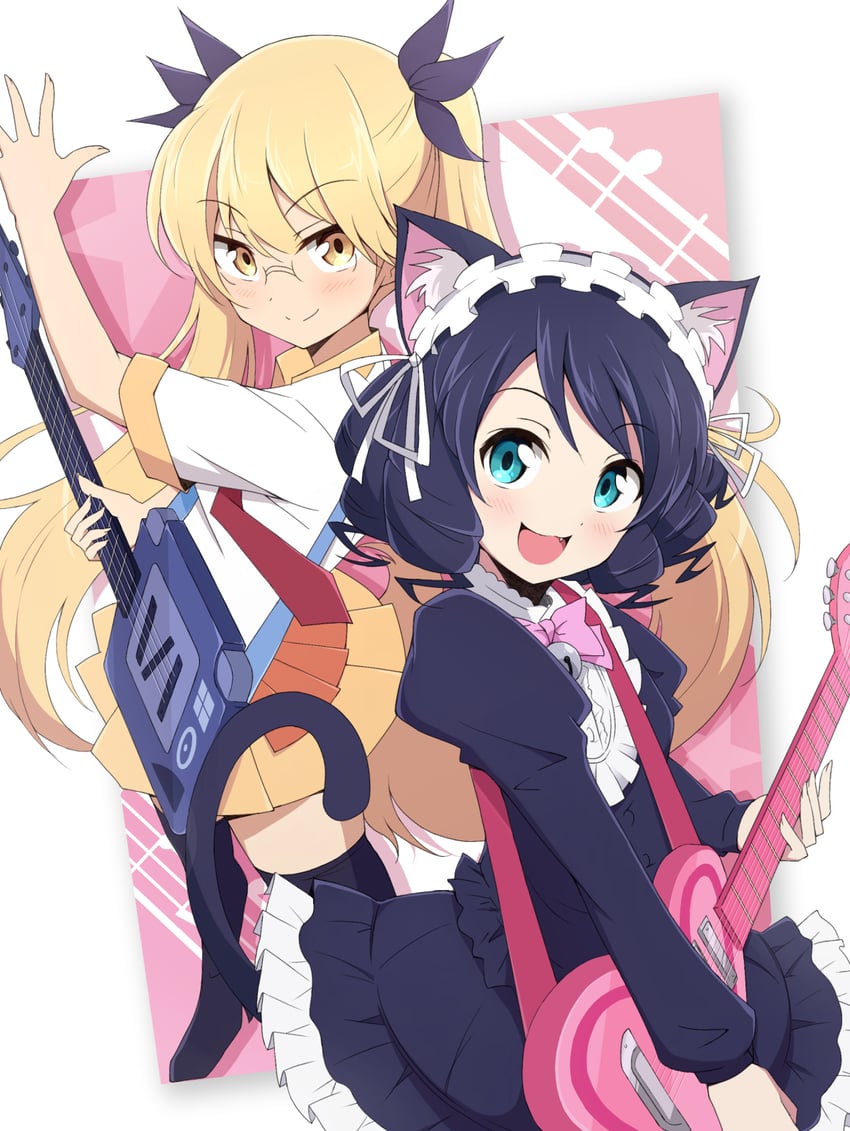 cyan and retoree (show by rock!!) drawn by nel-c