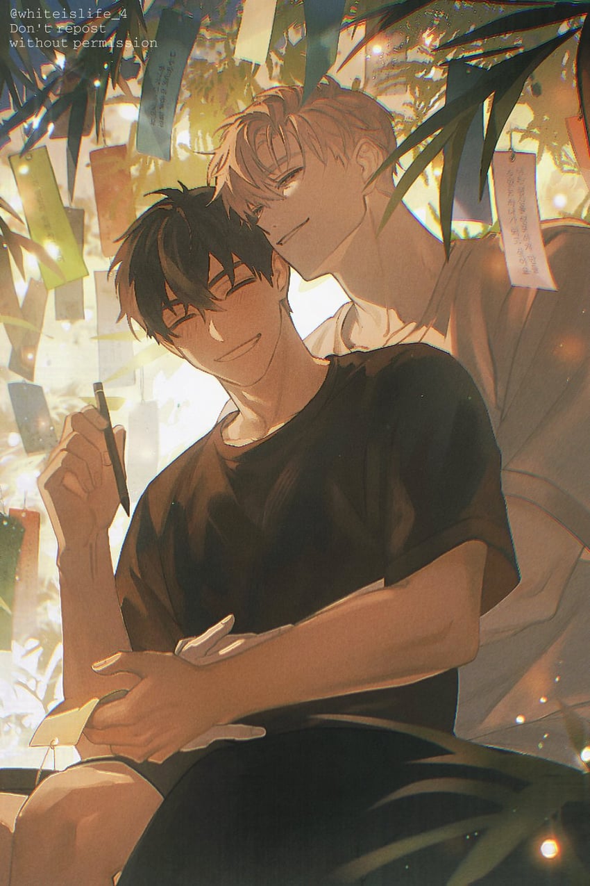 jeong taeui and ilay riegrow (passion) drawn by whiteislife_4