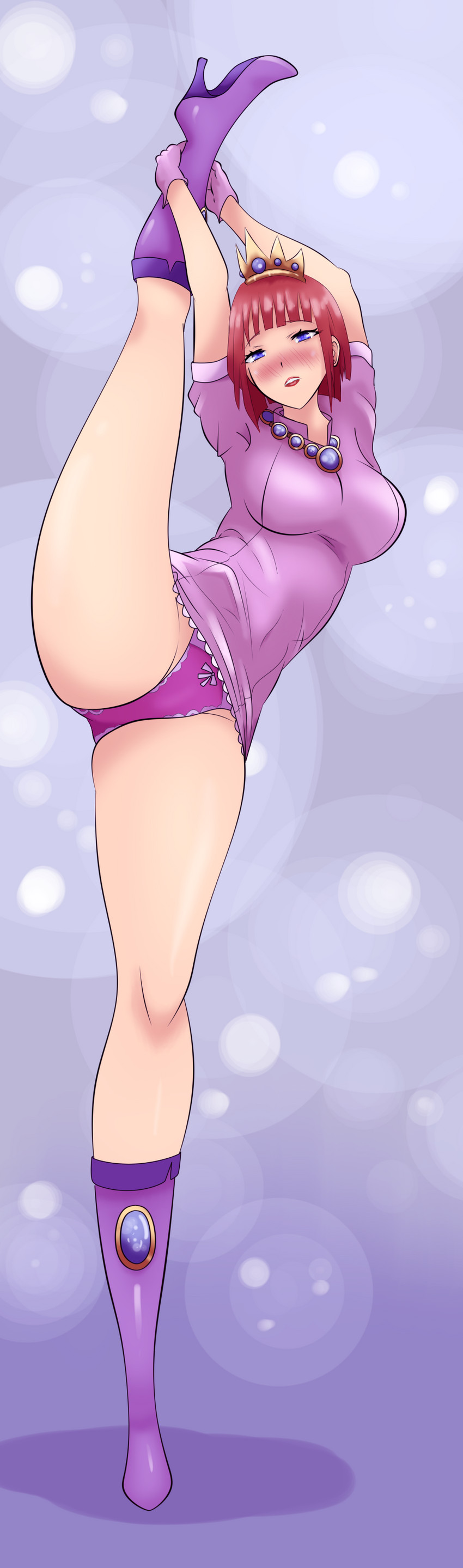 princess shokora (wario land and 1 more) drawn by fateanddestinymanga and nevarkun