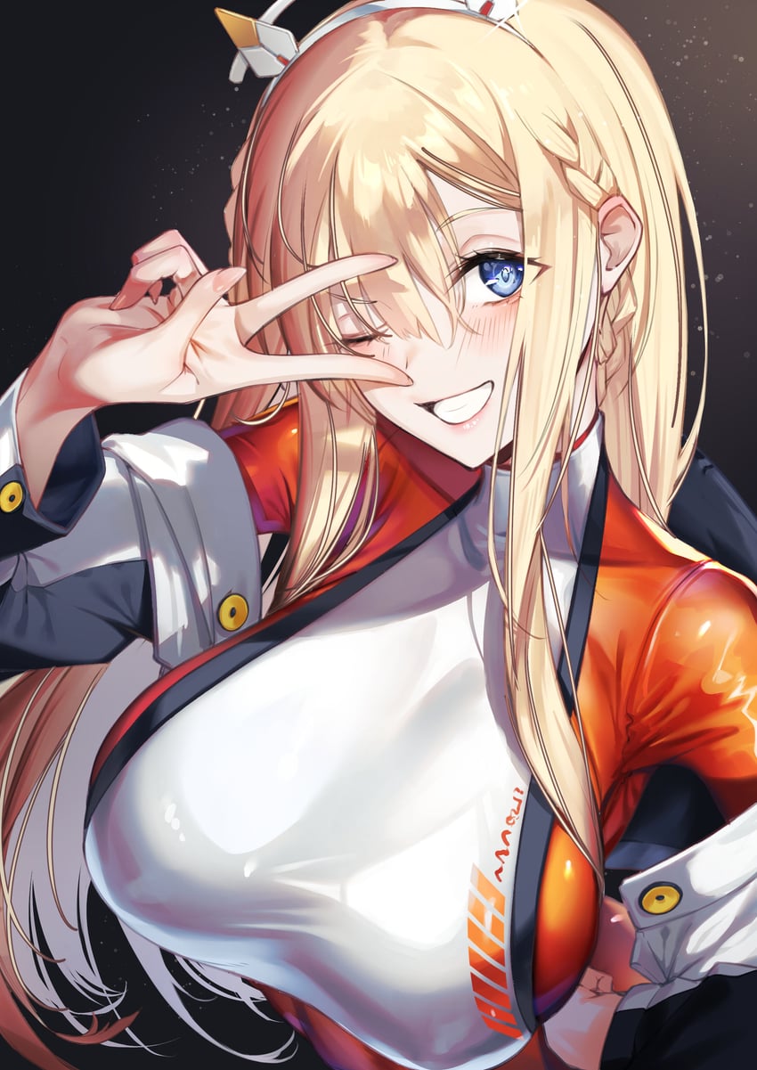 tove (goddess of victory: nikke) drawn by eichi_(yashokuya)