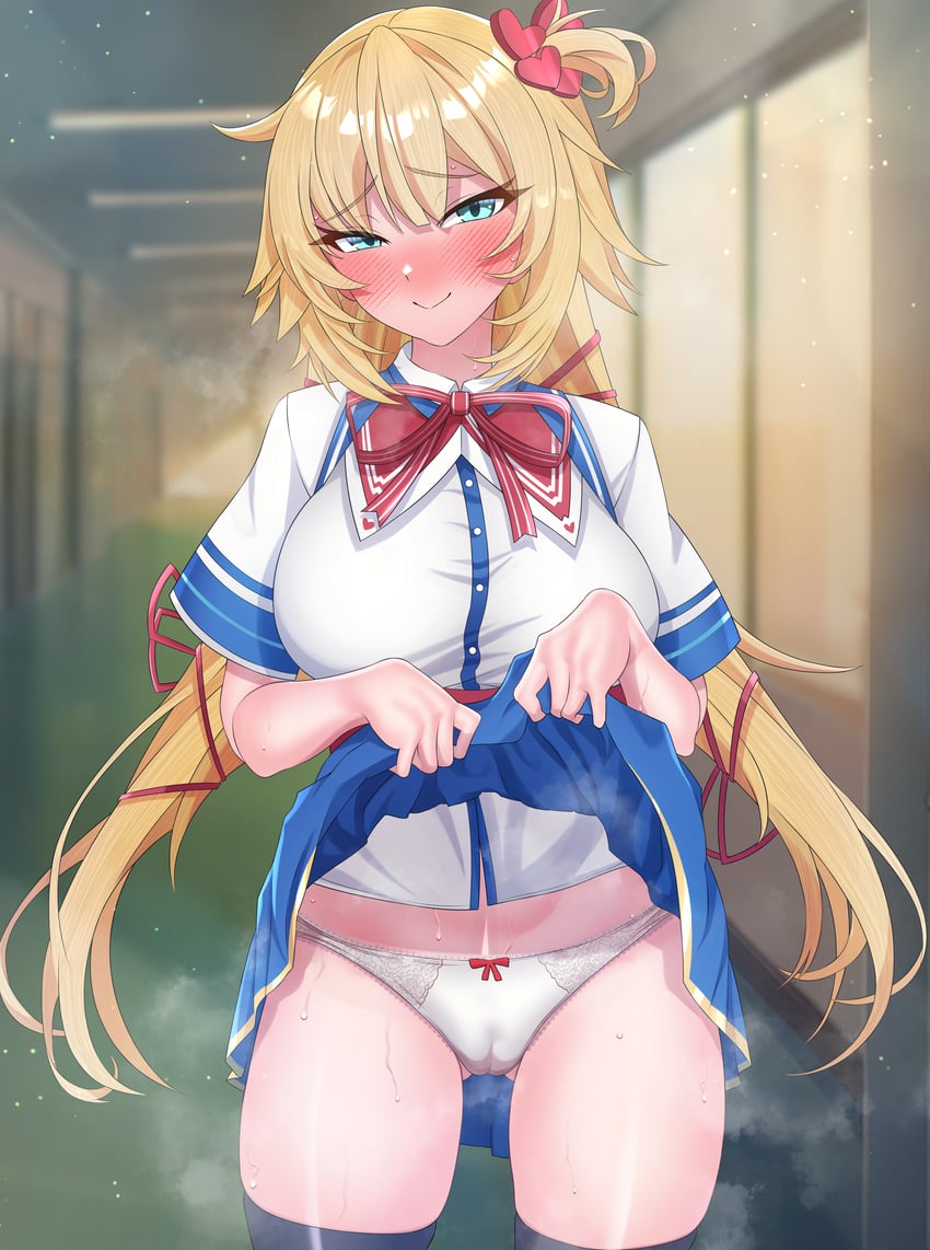 akai haato (hololive) drawn by seisui_bar