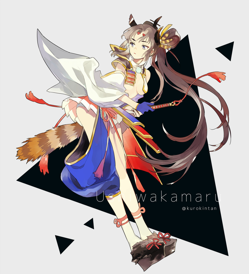 ushiwakamaru (fate and 1 more) drawn by lowe_(slow)