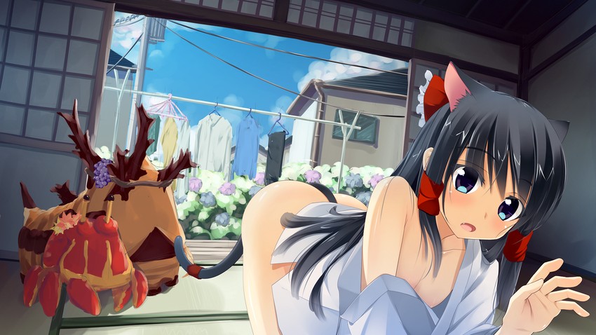 hakurei reimu, aki minoriko, aki shizuha, and crawler (touhou and 2 more) drawn by akai_ronii