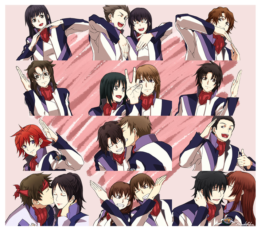 minashiro soushi, makabe kazuki, nishio rina, tatekami seri, canon memphis, and 13 more (soukyuu no fafner) drawn by machi_fuka