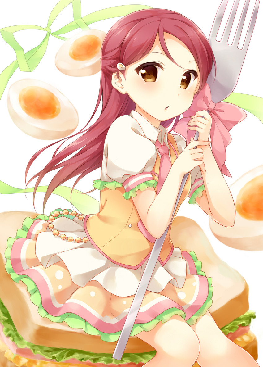 sakurauchi riko (love live! and 1 more) drawn by hazuki_(sutasuta)