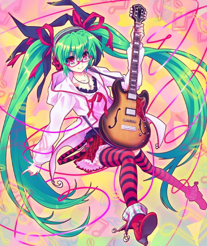 hatsune miku (vocaloid and 3 more) drawn by urabi_(tomatohouse)