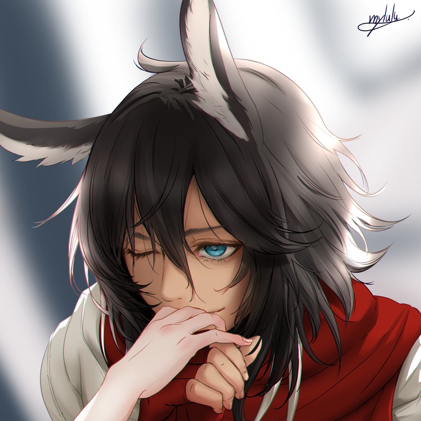 courier (arknights) drawn by inuboe