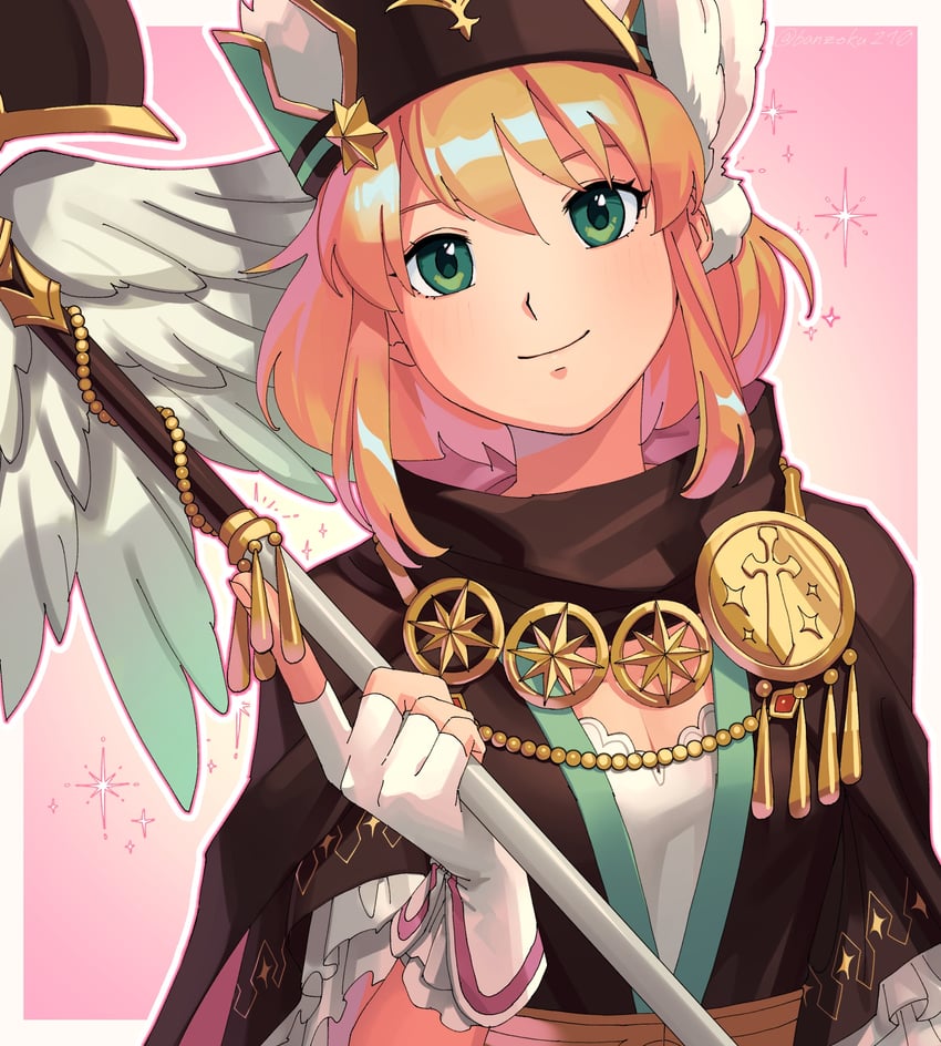 nanna (fire emblem and 2 more) drawn by asagi_(banzoku210)