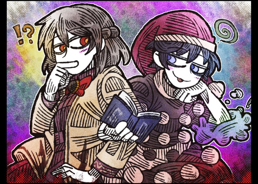 kishin sagume and doremy sweet (touhou) drawn by suenari_(peace)