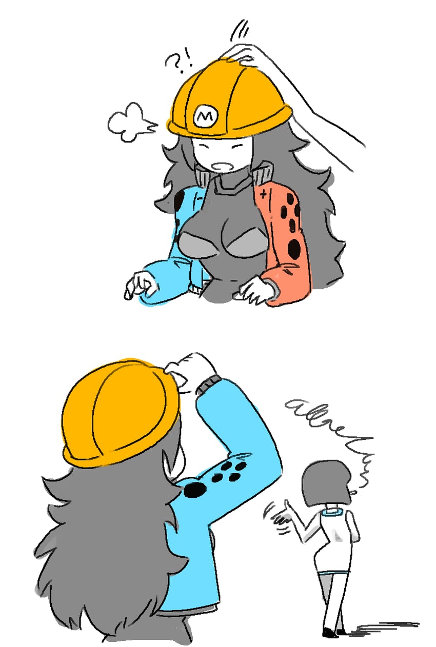 nintendo switch and wii u (original and 1 more) drawn by minuspal
