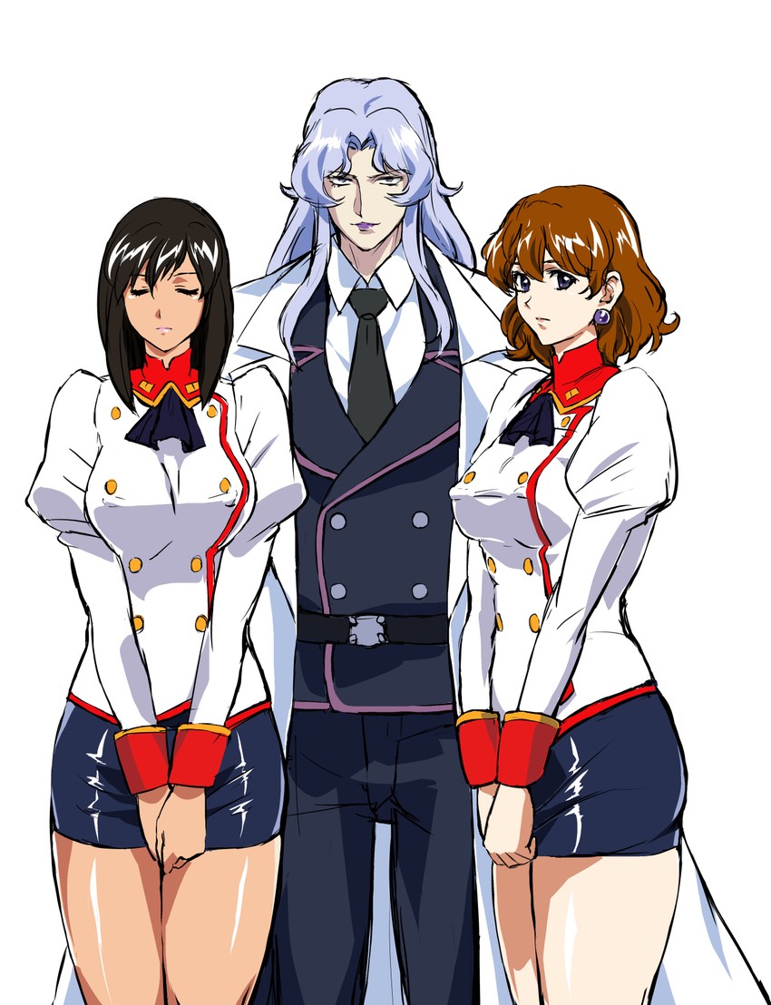 white delmo, white delmo p, rudolf hagen, and white delmo r (aika and 1 more) drawn by mamesi_(suhk8583)