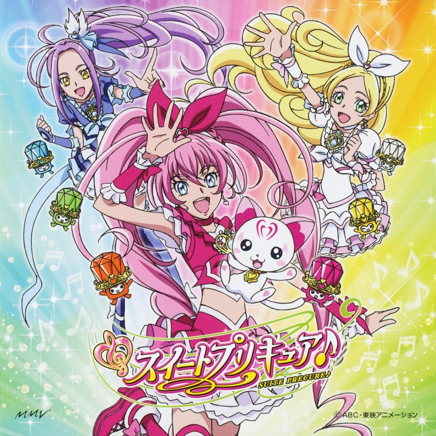 houjou hibiki, minamino kanade, cure melody, kurokawa eren, seiren, and 9 more (precure and 1 more) drawn by takahashi_akira